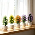thumbnail image 1 of Sentmoon Fake Flower Artificial Flowers for Decoration Small Chrysanthemum Fresh and Delicate Bouquet Set Artificial Flowers Silk Flowers Table Decorations Photography Props, 1 of 7