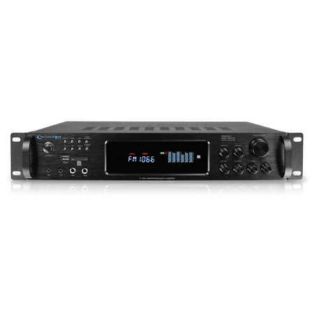 Technical Pro Hybrid Amplifier / Preamp/ Tuner with USB / SD Card & BT