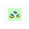 thumbnail image 1 of Shell Scallop Oyster Painting Photo Mount Frame Picture Art Painting Desktop 5x7 inch, 1 of 3