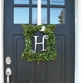 thumbnail image 2 of Happon 15 Inches Double Side Wreath Hanger Over The Door - Wreath Metal Hook for Christmas Wreath Front Door Hangers White, 2 of 6
