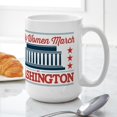 thumbnail image 6 of CafePress - Nasty Women March Large Mug - 15 oz Ceramic Large White Novelty Mug, 6 of 6