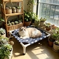 thumbnail image 2 of Yhmxh Elevated Dog Bed, Cooling Raised Pet Cot with Removable Washable Cover and No-Slip Feet, Breathable Cooling Pet Bed for Small Dogs and Cats for Indoor and Outdoor Use, 2 of 7