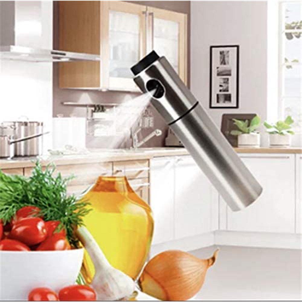 Olive Oil Sprayer Stainless Steel Mister Dispenser BBQ Oil Vinegar