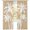 Tan, White, Camel, variant on Tropical Palm Tree Sheer Curtains 84 Inches Long, Vintage Mint Green Exotic Botanical Plants Light Filtering Window Curtains for Living Room, Rod Pocket Voile Chiffon Drapes, 52"W x 84"L, 2 Panels