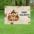 thumbnail image 2 of Happy Halloween Shiba Inu Witches Hat Pumpkin Carving Yard Sign Shibas Dog Lovers Gifts Idea Outdoor Home Lawn Garden Porch Decor - 02019, 2 of 5