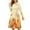 Fall Maple Leaves Hallo Thanksgiving, variant on Fall Pumpkin Women Dress Size L Leisure Women's Wear to Work Dresses Midi Breathable Thanksgiving Maple Leaf Twirl Swing Dresses