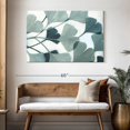 thumbnail image 3 of Elephant Stock Spa Day Gingko Wall Art - Horizontal Canvas Wall Art - Living Room Wall Decor - Floral And Botanical Canvas - Blue And White Decor By Norman Wyatt Jr. - 48" x 32", 3 of 8
