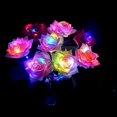 thumbnail image 5 of 5 Qixi rosas de luz de imitación regalos de San Valentín LED rosa Navidad Pascua regalos de cumpleaños, 5 of 5