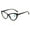 Black, variant on Women Retro Cat Eye Reading Glasses 2.50 Ladies Anti Blue Light Spring Hinge Blue Brown Tortoiseshell Readers +2.5