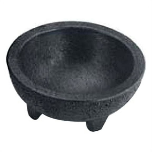 H.S. Inc. NHS1008 Chico Charcoal 4 Oz Molcajete Dish - 24 / CS