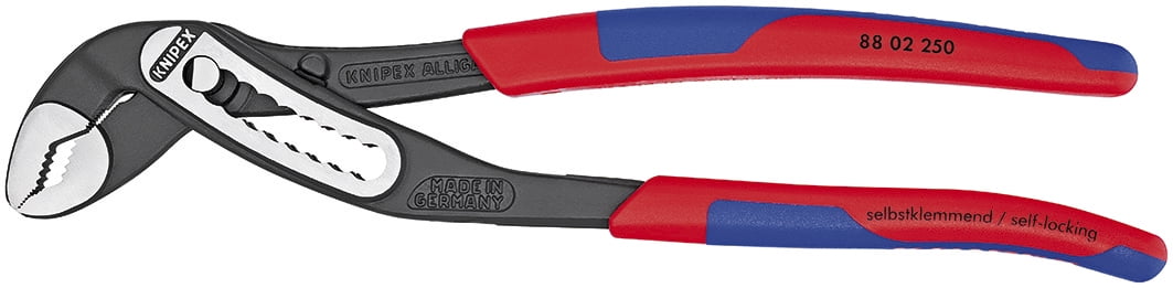 Details about   Knipex 88 02 250  10 inch ALLIGATOR PLIERS COMFORT GRIP