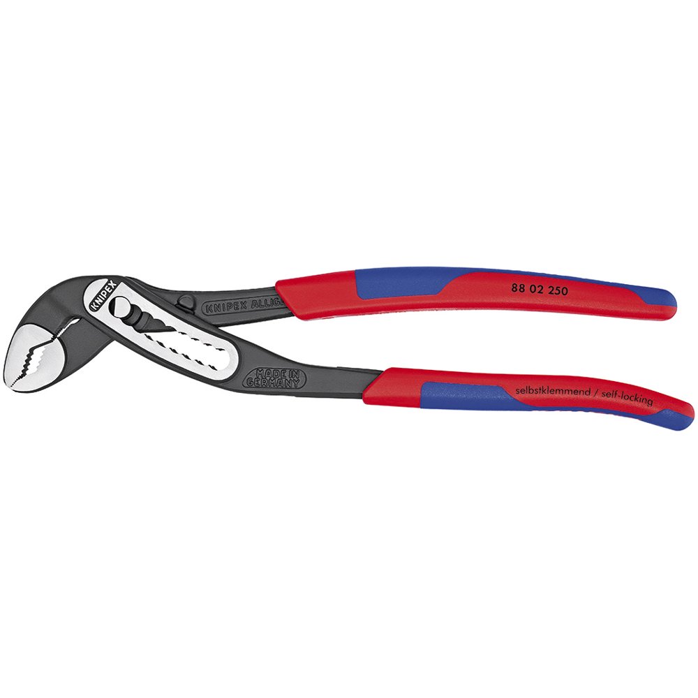 KNIPEX Tools 88 02 250, 10-Inch Alligator Pliers with Comfort Grip ...