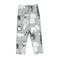 thumbnail image 4 of Bingfone Pajamas For Women,African Animals Pajama Pants With Pockets-Xx-Large, 4 of 9