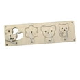 thumbnail image 2 of Tablero ocupado para niños, accesorios de bricolaje, Material didáctico, piezas de tablero ocupado para regalos , Coincidencia de animales, 2 of 9