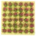 thumbnail image 1 of Miangastore Model Railway Grass Static Flower Tuft Rosy Plastic 36Pcs 10x10x0.8in, 1 of 8