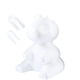 thumbnail image 1 of Molde de conejo de espuma blanco para manualidades, arreglos florales, regalo, decoración para bodas y fiestas., 1 of 5