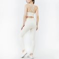 thumbnail image 1 of Nuevo Conjunto de Yoga de nailon, chándal para mujer, Fitness, gimnasio, Sujetador deportivo de dos piezas, mallas, ropa deportiva, transpirable, 1 of 5
