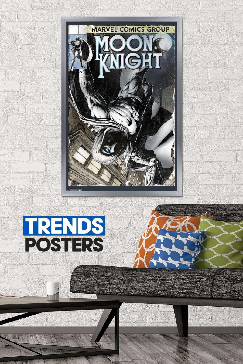 Marvel Comics - Moon Knight - Moon Knight #194 Wall Poster, 22.375" x 34", Framed