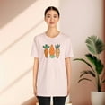 thumbnail image 3 of Bunny Carrots T-shirts, Women Easter T-shirts, Easter T-shirts, Mom Gifts, 3 of 4
