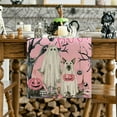 thumbnail image 4 of Artoid Mode Ghost Pumpkins Tree Table, Seasonal Fall Kitchen Dining Table Decoration for Home Party Decor 13x72 Inch, 4 of 6