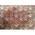 thumbnail image 4 of oneOone Cotton Silk Fabric Rabbit Block Printed Craft Fabric BTY 42 Inch Wide, 4 of 4