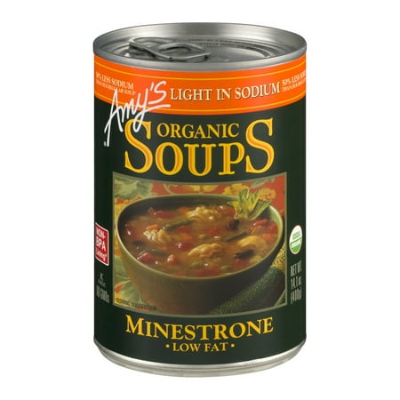 Amy's Organic Soups Low Fat Minestrone, 14.1 OZ - Walmart.com