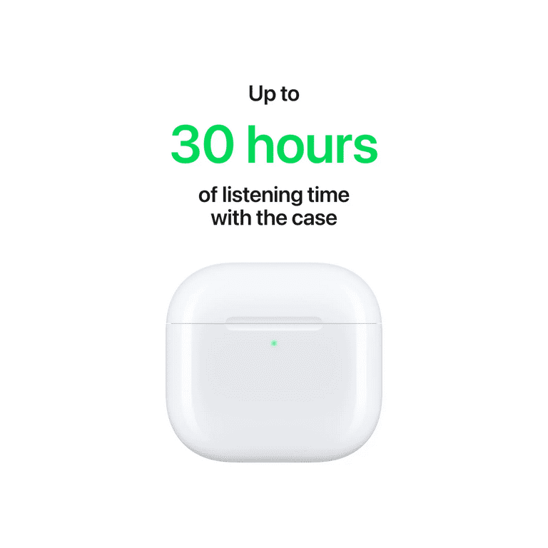 Pre-Owned Apple AirPods 4 White In Ear Headphones MXP63LL/A Pre-Owned Apple AirPods 4 White In Ear Headphones MXP63LL/A