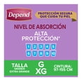 thumbnail image 5 of Ropa Interior para incontinencia Depend mujer pañal grande 120 Piezas, 5 of 5
