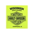 thumbnail image 2 of Harley-Davidson Men's Cruiser Long Sleeve Chest Pocket Shirt - Safety Green (M), Harley Davidson, 2 of 2