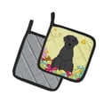 thumbnail image 2 of Caroline's Treasures Easter Eggs Giant Schnauzer Pair of Pot Holders, 2 of 3