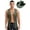 Army Green, variant on TiaoBug Men's Western Cowboy Cosplay Costume Tassel Rivets Waistcoat with Wide Brim Hats Sets Brown XXL