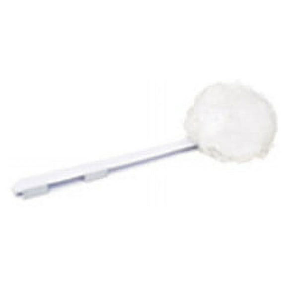 Nexstep Commercial Products Toilet Bowl Swab Brush - Polypropylene Handle - 13 Piece, White