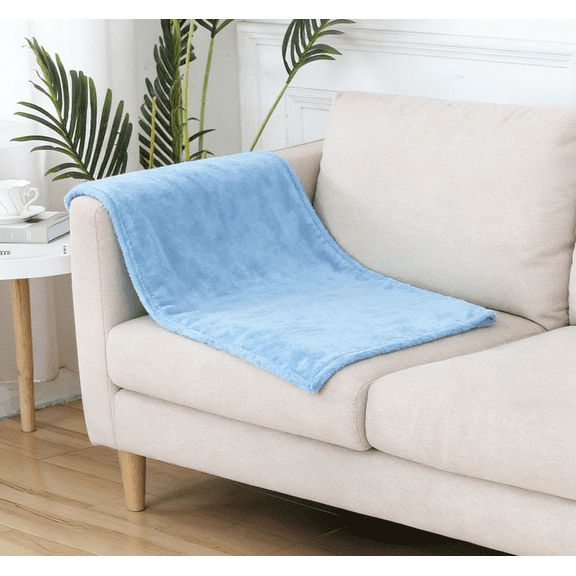 suxuMhao Fleece Blanket,Pet Blanket,Cats/Dogs Blanket Cats-Fleece Throw Blanket,Flannel Throw Blanket for Couch Bed Pet Bed,Soft Lightweight Blanket That Doesn’t Shed,18×25IN,1 Piece, Blue