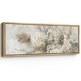 thumbnail image 5 of IDEA4WALL Extra Large Framed Canvas Print Wall Art Rustic Floral Bouquet Classic Art Vintage Farmhouse Flowers Art Wall Decor Oversized Artwork Relax/Calm for Living Room - 60"x20", 5 of 5