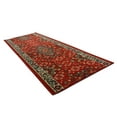 thumbnail image 5 of Extra-Long Low Pile Runner Rug Skid Resistant Backing Rug Runner Orient and Floral Red Cut to Size Roll Runner Rugs - 40 Feet x 36 Inch, 5 of 7