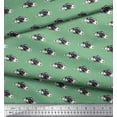 thumbnail image 2 of Soimoi Cotton Cambric Fabric Basset Hound Dog Decor Fabric Printed Yard 56 Inch Wide, 2 of 3