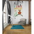 thumbnail image 3 of Epic Graffiti 'Beach Bums Pug Bicycle I Love' by Michael Mullan, Canvas Wall Art, 26"x34", 3 of 3