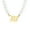 Gold 3 Necklace, variant on Affordable Luxury Stainless Steel Digital Pendant Necklace Simple