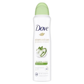 Dove Advanced Care Dry Spray Cool Essentials Antiperspirant Deodorant, 3.8 oz