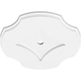 thumbnail image 2 of 14"OD x 1"ID x 4 3/4"C x 1"P Percival Architectural Grade PVC Contemporary Ceiling Medallion, 2 of 11