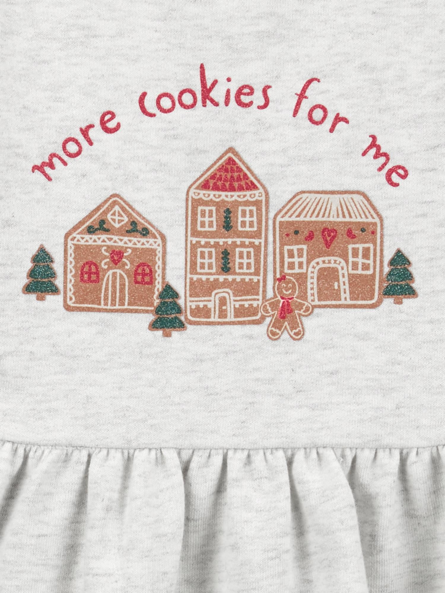 Carter's Child of Mine Toddler Girl Ginger Bread Set, 2-Piece, Sizes 12 Months - 5T