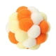 thumbnail image 3 of Juguetes interactivos para gatos Colco KICKER Pelota rodante pelotas para chirriar Naranja amarillo, 3 of 8