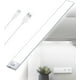 thumbnail image 1 of FlkwoH Tira de luces LED para cocina recargable por USB, 2500 mAh, 40 cm, sensor de movimiento regulable, luces de armario, luces de barra LED recargables inalámbricas, sensor PIR, funciona con batería para gabinete de escaleras interiores, 1 of 5