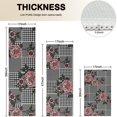 thumbnail image 4 of Pioneer Flower Floral Print Pattern Kitchen Rugs Sets Of 3,Kitchen Runner Rugs Non Skid Washable,Decorative Kitchen Floor Mats for Kitchen,Sink,Laundry,17"x30"+ 17"x47" + 17"x59", 4 of 6