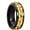 A, variant on Rotating Anxiety Fidget Ring Fashion Punk Gear Stainless Steel Chain Spinner Rin-11-B