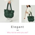 thumbnail image 3 of Guardoinrt Stay Warm With Nylon Puffer Tote Bag Padded Large Capacity Comfortable Shoulder Straps Shoulder Bag Six Grid 1Set, 3 of 6
