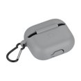 thumbnail image 4 of Funda de silicona Compatible con 3 2021, funda protectora completa para auriculares inalámbricos, funda antigolpes con mosquetón, 4 of 5