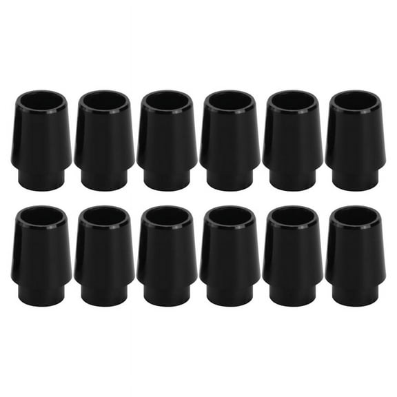 12Pcs Golf Ferrules Compatible with Irons 0.370 Inch Tip Irons Shaft Golf Club Shafts Sleeve Adapter