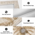 thumbnail image 5 of Beige Palm Tree Outdoor Rug for Patio/Deck/Porch, Non-Slip Large Area Rug 4 x 6 Ft, Tropical Summer Coastal Vintage Beige Indoor Outdoor Rugs Washable Area Rugs, Reversible Camping Rug Carpet Runner, 5 of 8