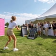 thumbnail image 3 of WinSpin Bean Bag Toss Game & Large Prize Drop w/ LED Light for Carnival School, 3 of 9